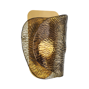 Corbett Klara Wall Sconce, 25 cm, Vintage Brass