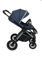Детская модульная коляска Luxmom 750, автолюлька /выдвижная ручка /цвета