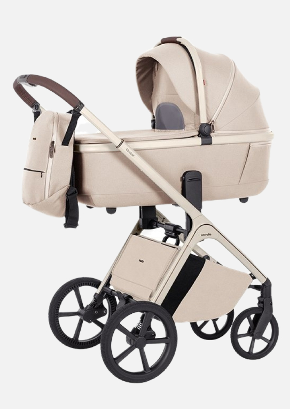 Carrello Коляска 2 в 1 Vector Seashell Beige (2026)