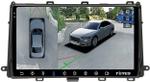 Магнитола для Toyota Corolla E180 2016-2018 (рамка-вставка, любая комплектация) - Teyes CC3-2K-360 монитор 9.5" 2K QLED на Android 10, Быстрая, CarPlay, 4G SIM-слот, 4 камеры в комплекте