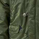 Парка Alpha Industries N-3B Slim Fit Sage Green (Зеленая)