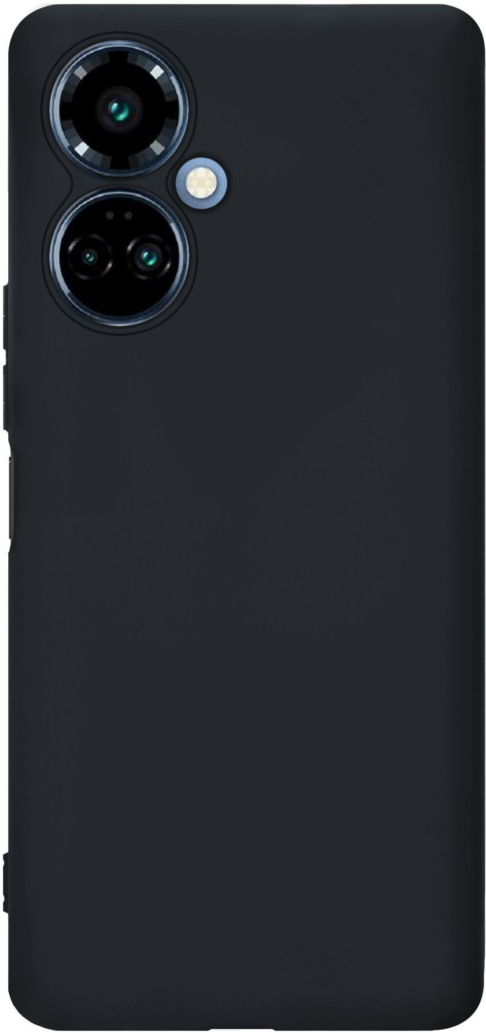 Мягкий Soft Touch чехол из силикона для TECNO CAMON 19 / 19 PRO 4G с бархатной подкладкой
