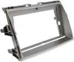 Магнитола для Toyota Estima 3 2006-2016 (без 360, рамка серая 9) - Teyes CC2 PLUS монитор 9" QLED, Android 10, Быстрая, SIM-слот
