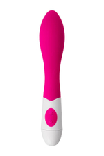 Розовый вибратор A-Toys Mika - 19,8 см. (Цвет: розовый)