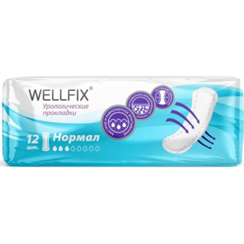 Прокладки урологические Wellfix Lady Normal №12
