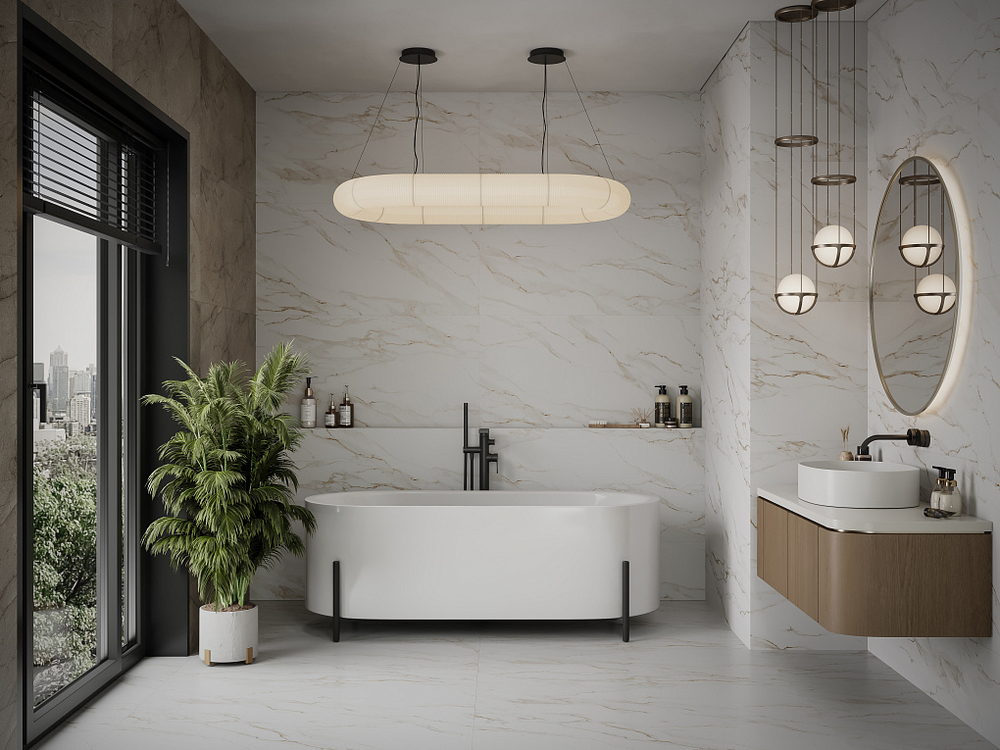 Голден бел КГ 01 / Golden white PG 01 600х1200 (стандарт)