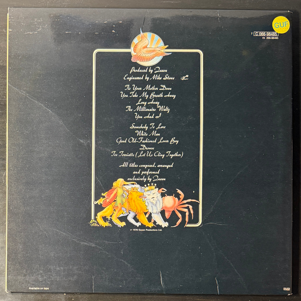 Queen ‎– A Day At The Races (Голландия 1976г.)