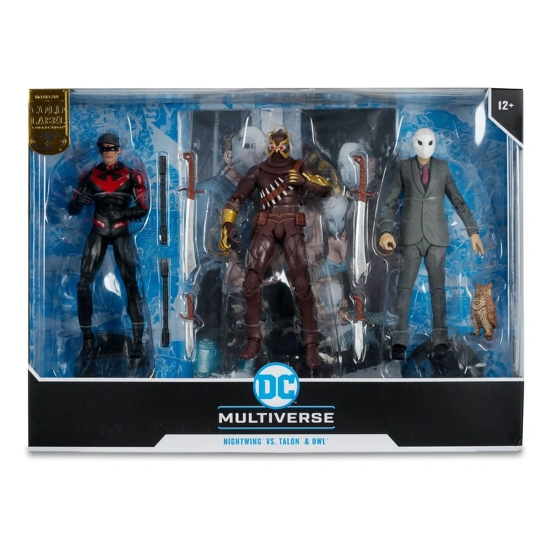 Набор Фигурок McFarlane Toys DC Multiverse Nightwing vs. Talon & Owl 3-Pack