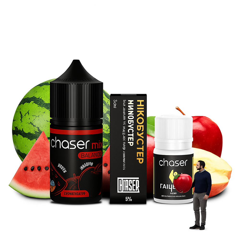 Chaser MIX - Watermelon Apple (30ml, 5% nic)