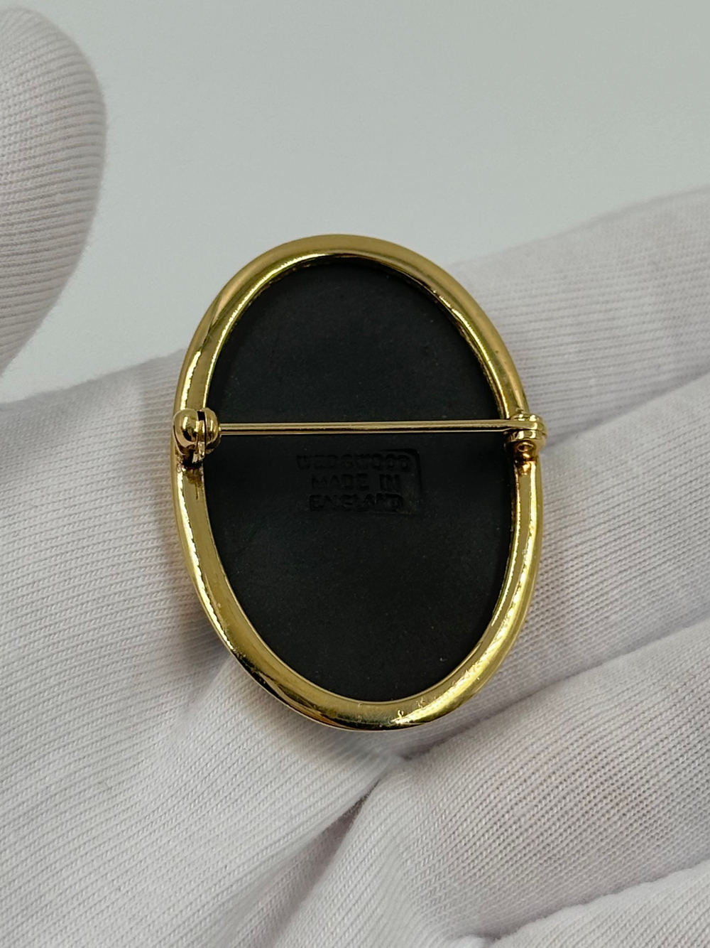 Брошь Wedgwood чёрная