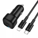Автомобильное зарядное устройство для Lightning Borofone BZ34A PD20W (black)