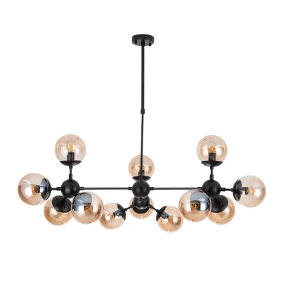 Люстра на штанге Arte Lamp BOLLA A1664SP-12BK, 12хE14