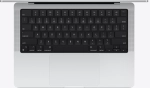 Ноутбук Apple MacBook Pro 14" (2025) (M5 10C CPU, 10C GPU) 16 ГБ, 512 Гб SSD, серебристый MDE44