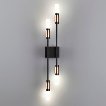 Настенный светодиодный светильник 10W 4000K 5009/10WL матовый чёрный Candel Odeon Light
