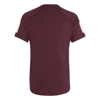 Футболка для девочки теннисная Adidas Girls Club - maroon