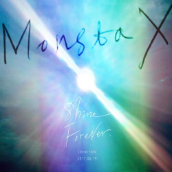 Альбом Monsta X - Shine Forever 1st Repackage Album 2 Version SET