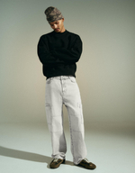Мужские джинсы карго baggy fit - BERSHKA