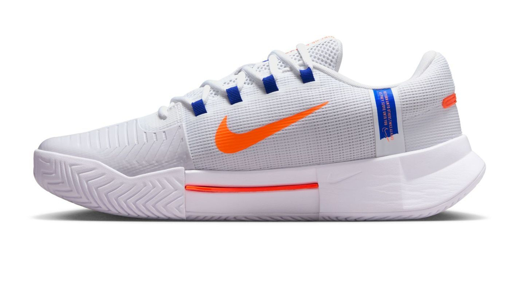 Мужские кроссовки теннисные Nike Zoom GP Challenge 1 - белый
