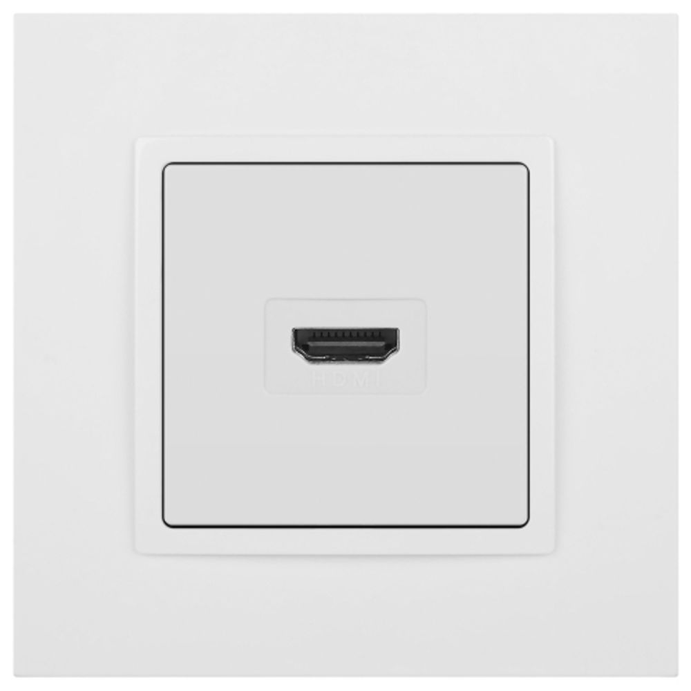 Розетка ЭРА Elegance 14-3114-01 HDMI IP20 белый | Эра Elegance
