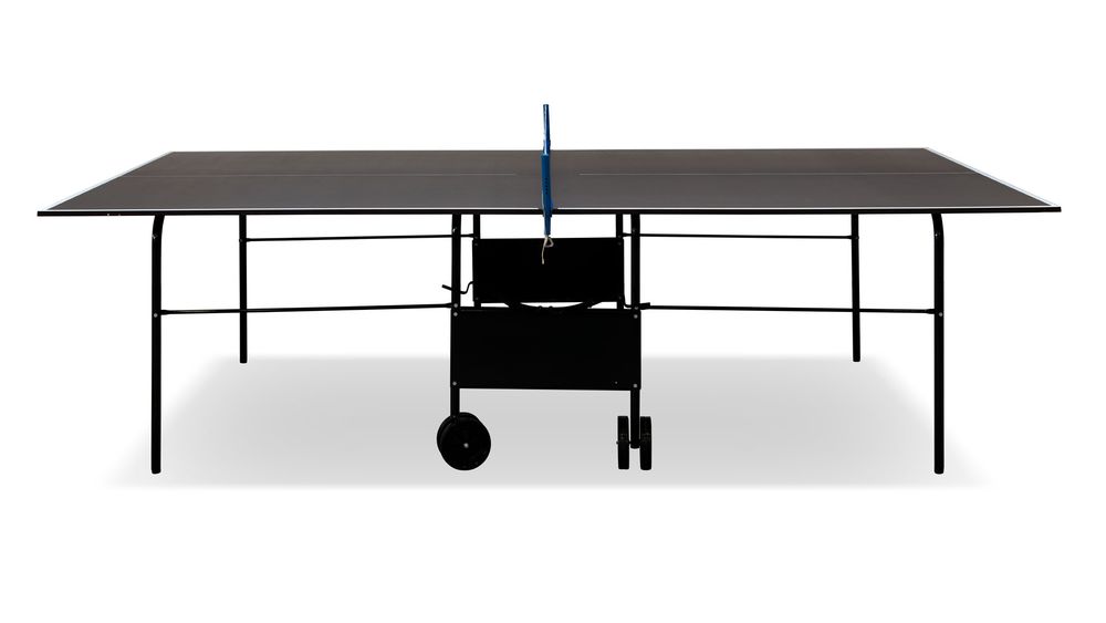 Теннисный стол всепогодный "Standard Pro Outdoor" (коричневый) с сеткой