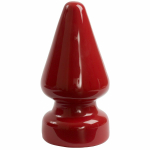 Огромная анальная пробка Red Boy The Challenge Butt Plug - 23 см. (Цвет: красный)