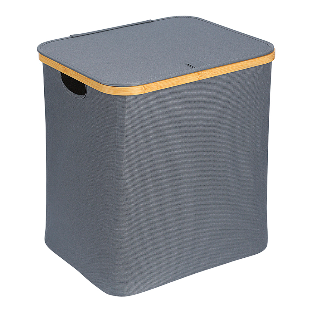 Корзина для белья 40x33x43см Smart Solutions Neat Mid серая