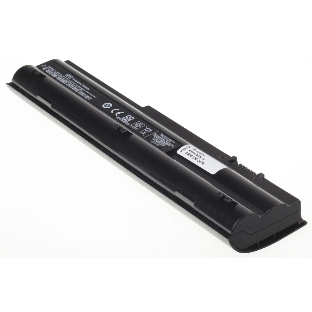 Аккумуляторная батарея iBatt 5200 mAh для HP 646757-001, HSTNN-LB3B, MT03, MT06