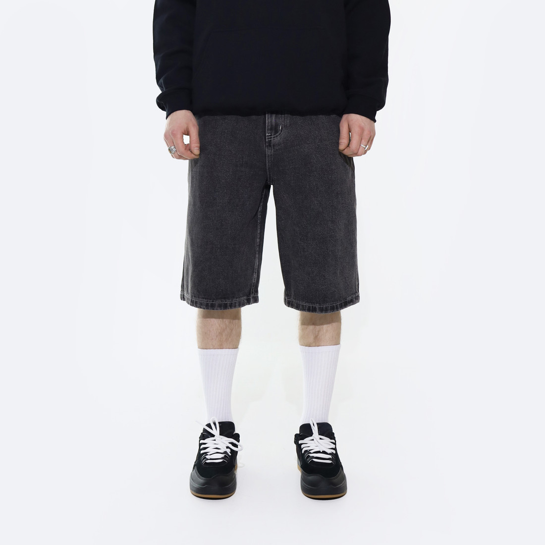 Купить Шорты Magamaev Bigger M shorts (black washed)