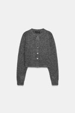 Мягкий трикотажный кардиган - ZARA