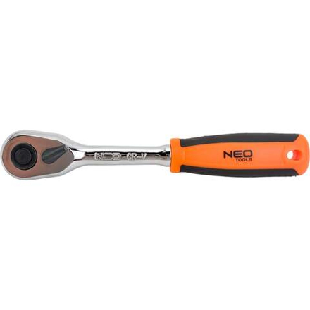 Трещоточный ключ NEO Tools 1/4 155 мм 08-523