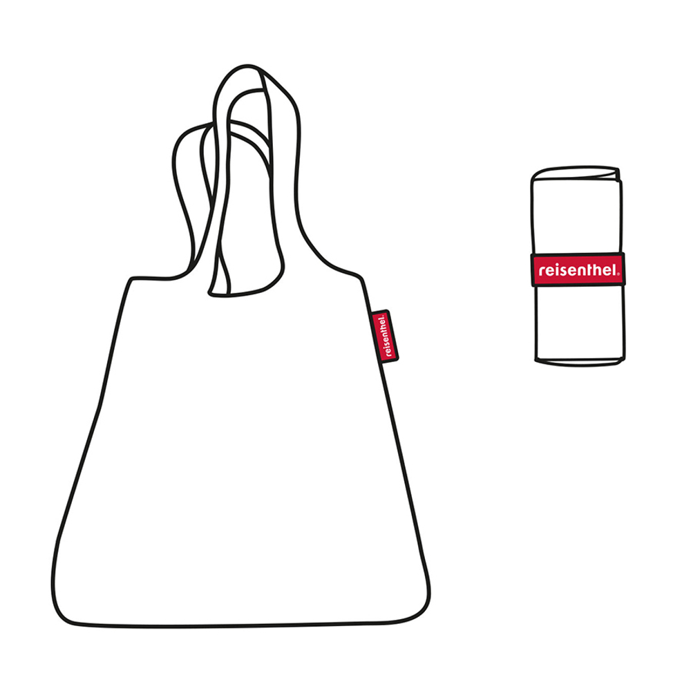 Сумка складная mini maxi shopper azure dots