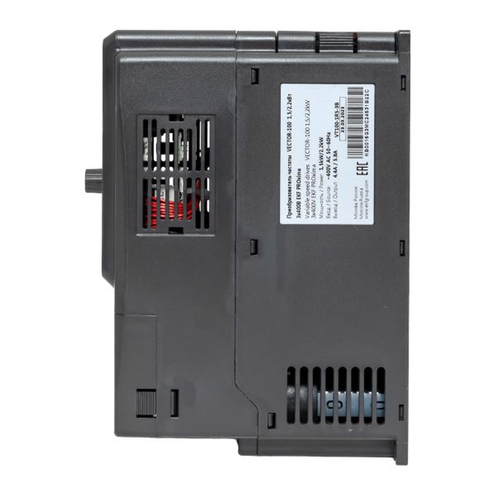 Преобразователь частоты 1,5/2,2кВт 3x400В VECTOR-100 EKF PROxima