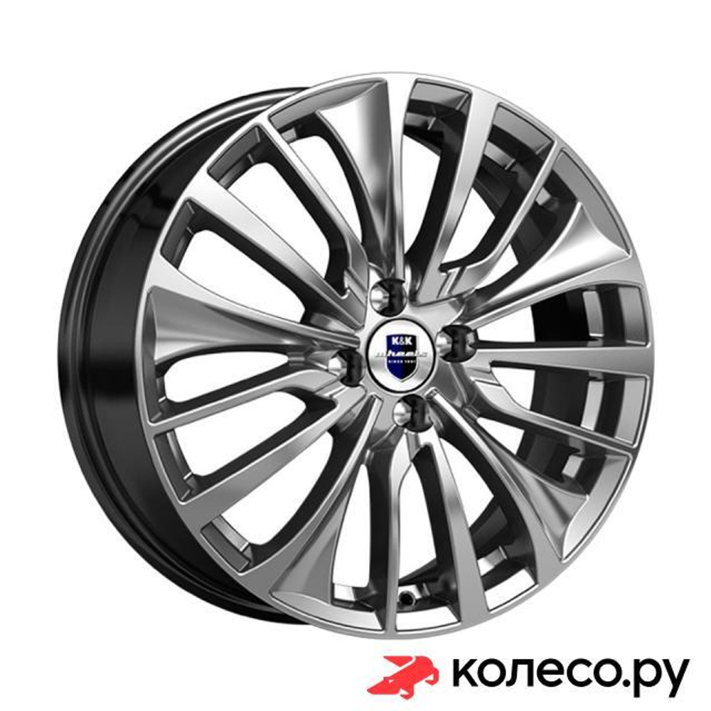 Flanker (КС1097) 6.5x17/5*114.3 D64.1 ET40 Дарк платинум