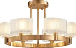 Потолочная люстра 4330 4336/PL gold Newport