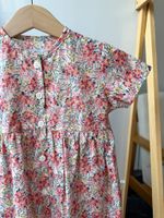 Новое хлопковое платье с шапочкой Bebe Organic, 86