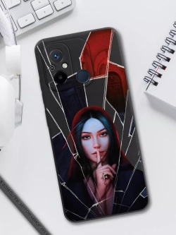 Чехол для Xiaomi Redmi 12C и Poco C55 с принтом