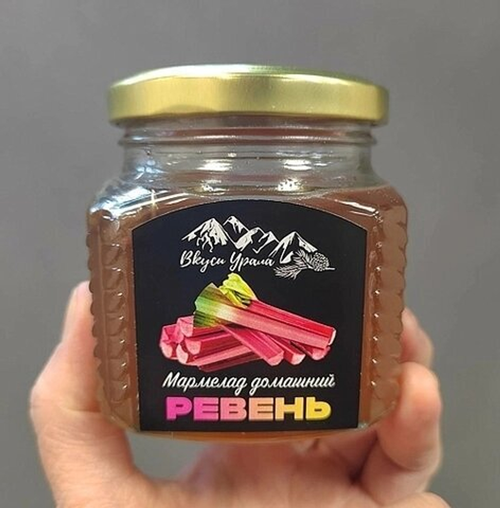 Цукаты "Вкусы Урала" Ревень, 150 гр.