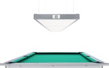 Лампа STARTBILLIARDS Club select 5 секций (Ral 9005 муар (black),Без рассеивателя (комплект),Логототип заказчика)