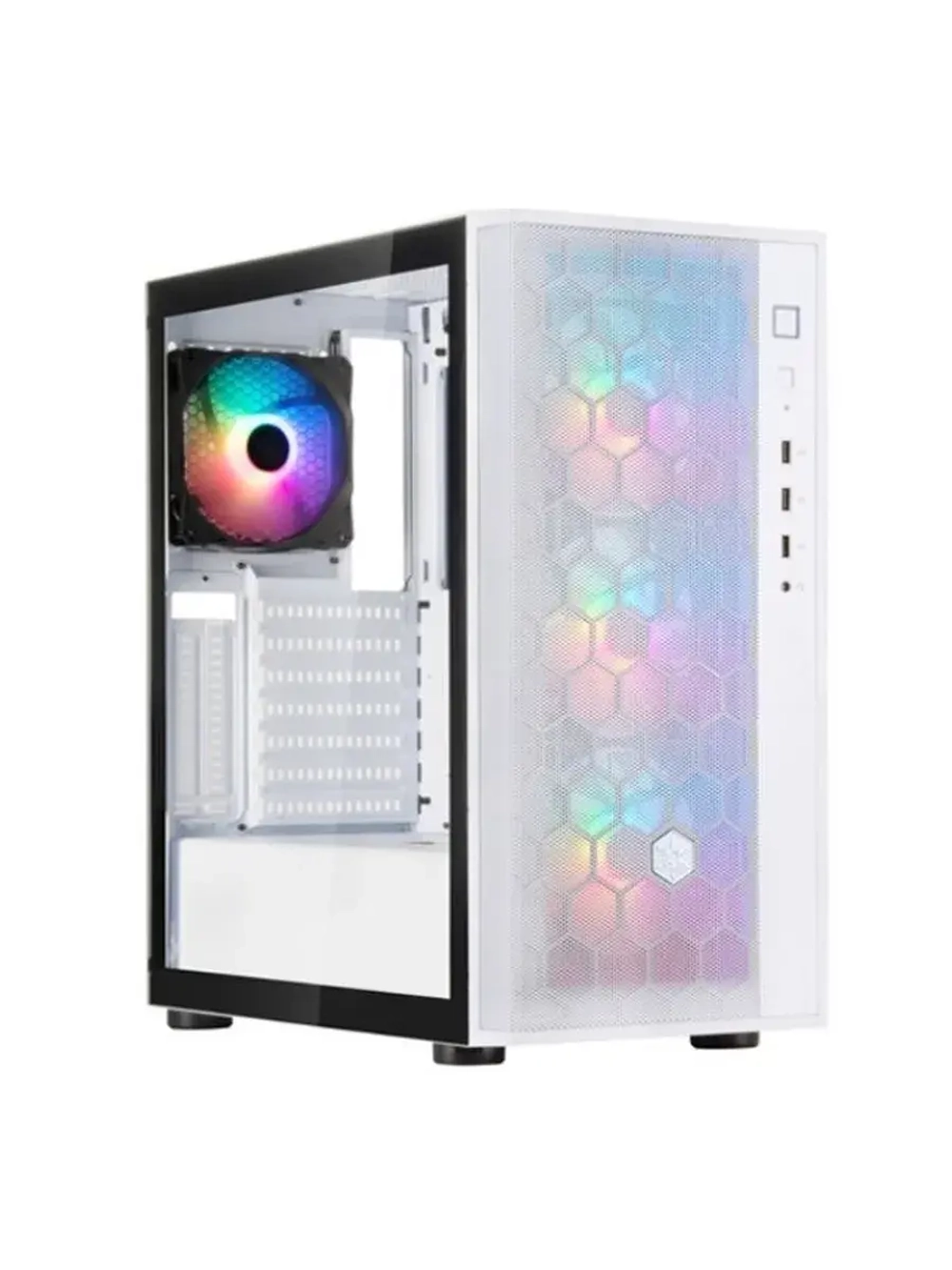 Компьютерный корпус F1 FARA R1 PRO V2 SST-FAR1W-PRO-V2 WHITE