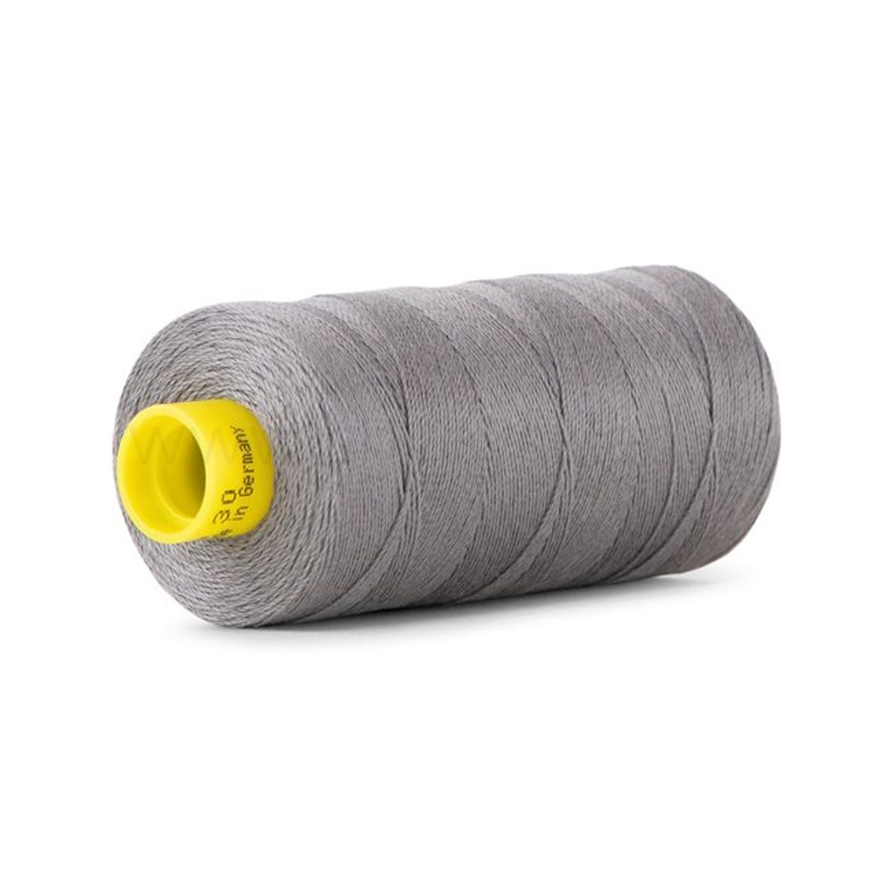 Нитка Gutermann Mara 30 (300 метров), 1 кат., для отстрочки | 496 серо-стальной