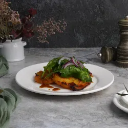 Тарелка d 23 см h1,8 см белая фарфор Classic P.L. Proff Cuisine [6]