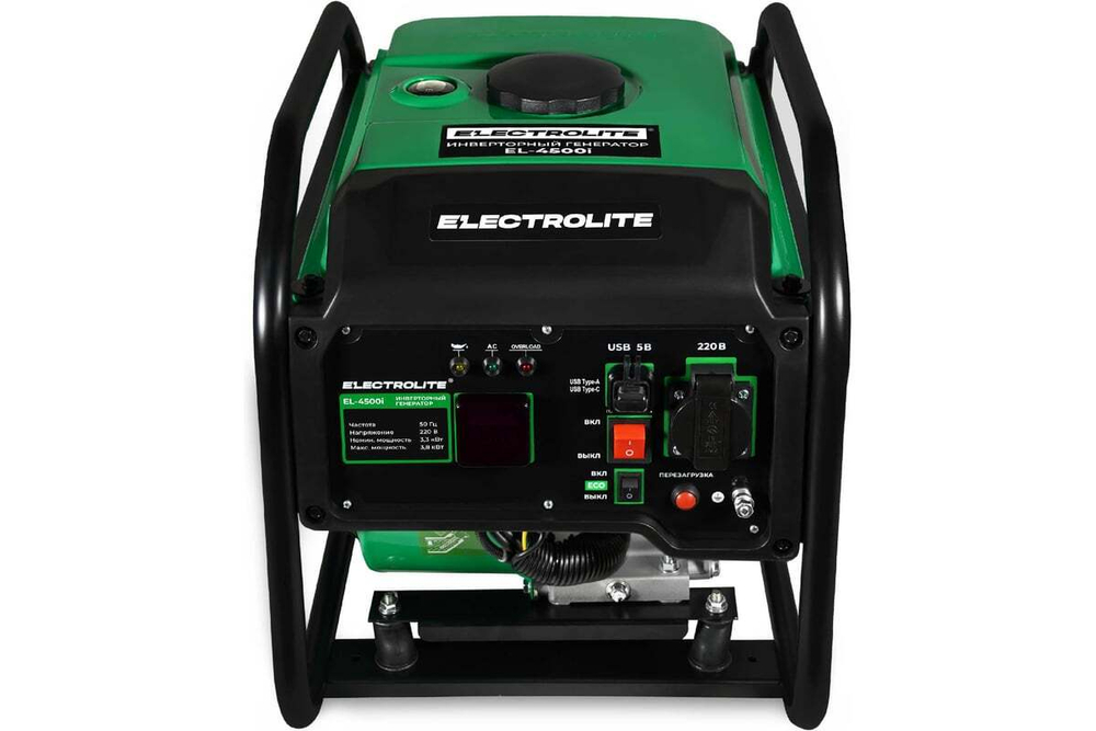 Генератор инверторный ELECTROLITE EL 4500i 3.3-3.8 кВт