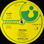 Marshall Hain ‎– Free Ride (Германия 1978г.)