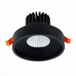 ST751.438.10 Св-к встр. Черный LED 1*10W 3000K 750Lm Ra>90 38° IP20 D100xH75 170-240V