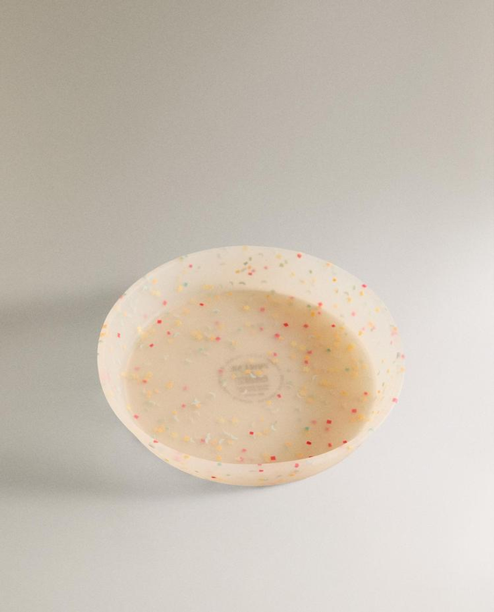 ZARA HOME ДЕТСКАЯ ТАРЕЛКА ИЗ СИЛИКОНА «КОНФЕТТИ», РАЗНОЦВЕТНЫЙ