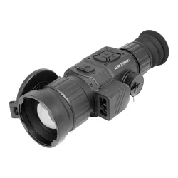 Тепловизионный прицел ARKON Alfa II HT50ML / Аркон Альфа 2 ХТ 50 МЛ - вид спереди сбоку, открытая крышка объектива