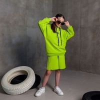 Шорты "Вb team LIME" подростковые