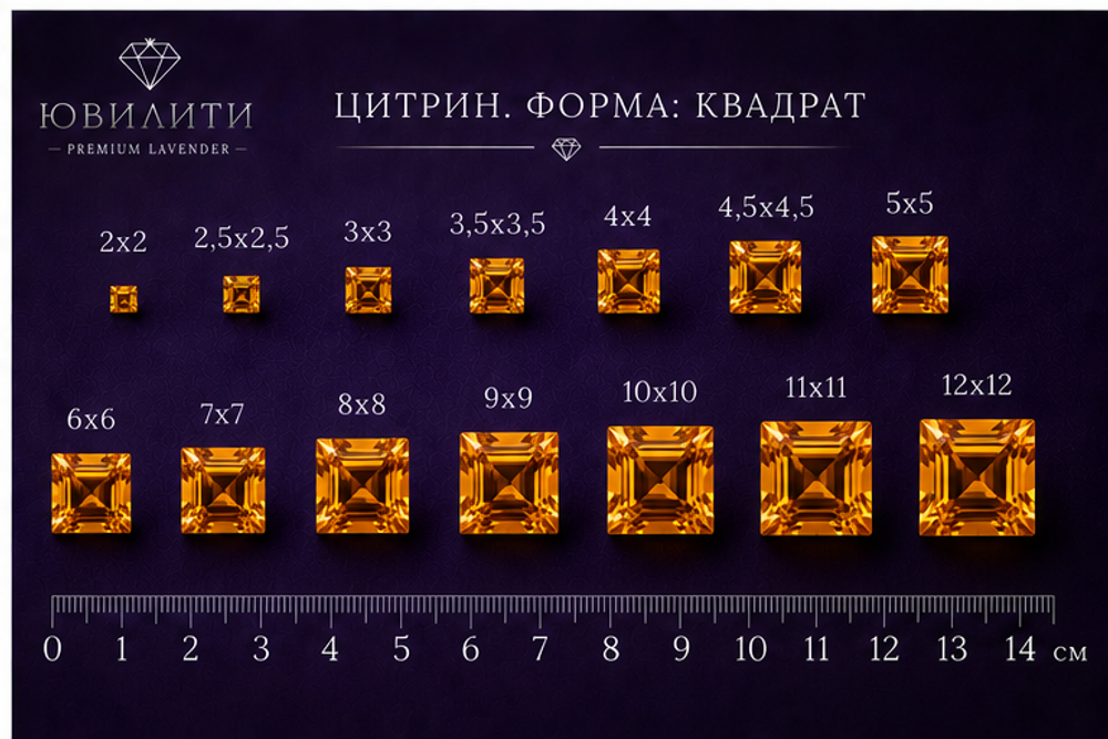 Цитрин Квадрат