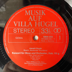 Винтажная виниловая пластинка J. Haydn Гайдн, W. A. Mozart Моцарт, Musik Auf Villa Hugel (Германия 1973)