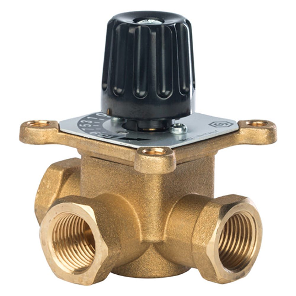 Клапан смесительный трехходовой STOUT - 1"1/2 (ВР, PN10, Tmax 110°C, KVS 26) Клапан смесительный трехходовой STOUT - 1"1/2 (ВР, PN10, Tmax 110°C, KVS 26)